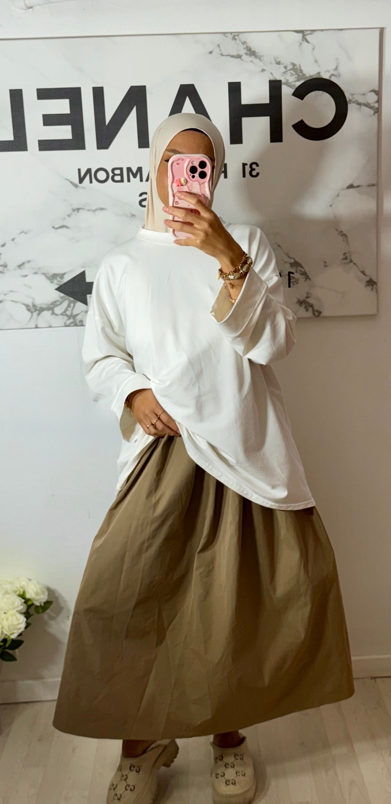 T-shirt Oversize Blanc