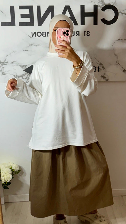 T-shirt Oversize Blanc